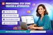 create and optimize your etsy store for traffic, branding sales