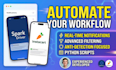 develop a custom automation script for spark driver and delivery workflows