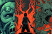 create dark art illustration