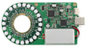 design led ring light pcb with battery and usb c charging circuit