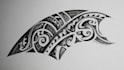 design a polynesian maori tribal tattoo