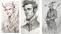 draw sketches with your character