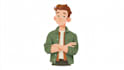 flat vector character illustration for anything