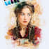 draw portrait vector illustration