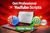 write engaging youtube scripts using ai