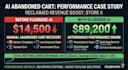 automate ai abandoned cart recovery