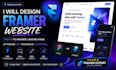 design framer website, figma to framer landing page, framer expert developer