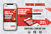 do instagram carousel posts and facebook ads designs