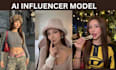 realistic ai influencer, ai model, ai instagram model with lora training