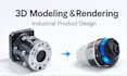 do 3d modeling and rendering for industrial product design