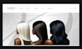 hair extension shopify store hair website beauty website hair extension store