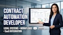 setup no code contract automation, legal template, esignature, n8n, nda website