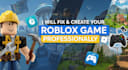 develop custom roblox games with scripting, UI and full game systems