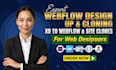 design clone website or webflow design xd to webflow and web designer