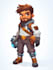 design 2d game character