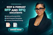 edit and format rfp, edit proposal templates, industry standard pricing, rfq