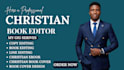 be your christian book editor, proofreading and editing