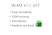 do fast data entry, pdf to excel, copy paste