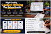 write high converting copy of your business
