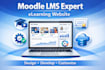 design, develop and customize your moodle lms website