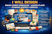 design online course curriculum, lesson plans elearning content and modules