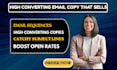 write high converting sales email copy and email sequences