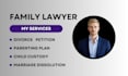 be your family law attorney for divorce, custody and child support cases