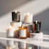 custom premium candle box packaging and label design candle line box packaging