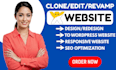 design or redesign responsive wix website clone edit revamp wix website expertly