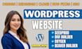 design wordpress website with elementor pro, divi beaver builder, oxygen, bricks