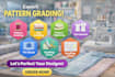 do professional pattern grading and digital patterns