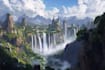 design amazing fantasy landscape