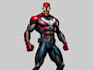 marvel style comic book superhero character