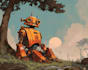 craft epic sci fi robot art and concept designs
