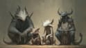 illustrate fantasy art creatures and characters