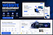 develop frontend web development in HTML ,CSS ,bootstrap