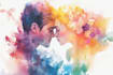 design a watercolor illustration