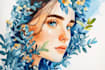 design a watercolor illustration