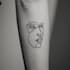 minimal linework tattoo design for you
