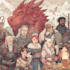 draw a fantasy or dnd party illustration for you