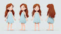 design cute cartoon characters