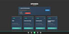 create a modern responsive landing page using scss and js