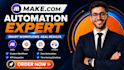build ecommerce and lead generation automations on make com expert