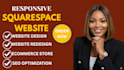 redesign and optimize your squarespace website for better user experience