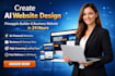 create ai website design pineapple builder website business website in 24 hours