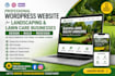 design wordpress website for landscaping and lawn care with local SEO