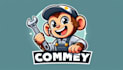 make grease monkey mascot logo with free source file