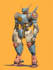 create custom mecha or robotic illustration in style