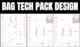 make bag tech pack design good hand bag tech pack flat sketch