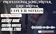 write professional song writing and catchy song lyrics
